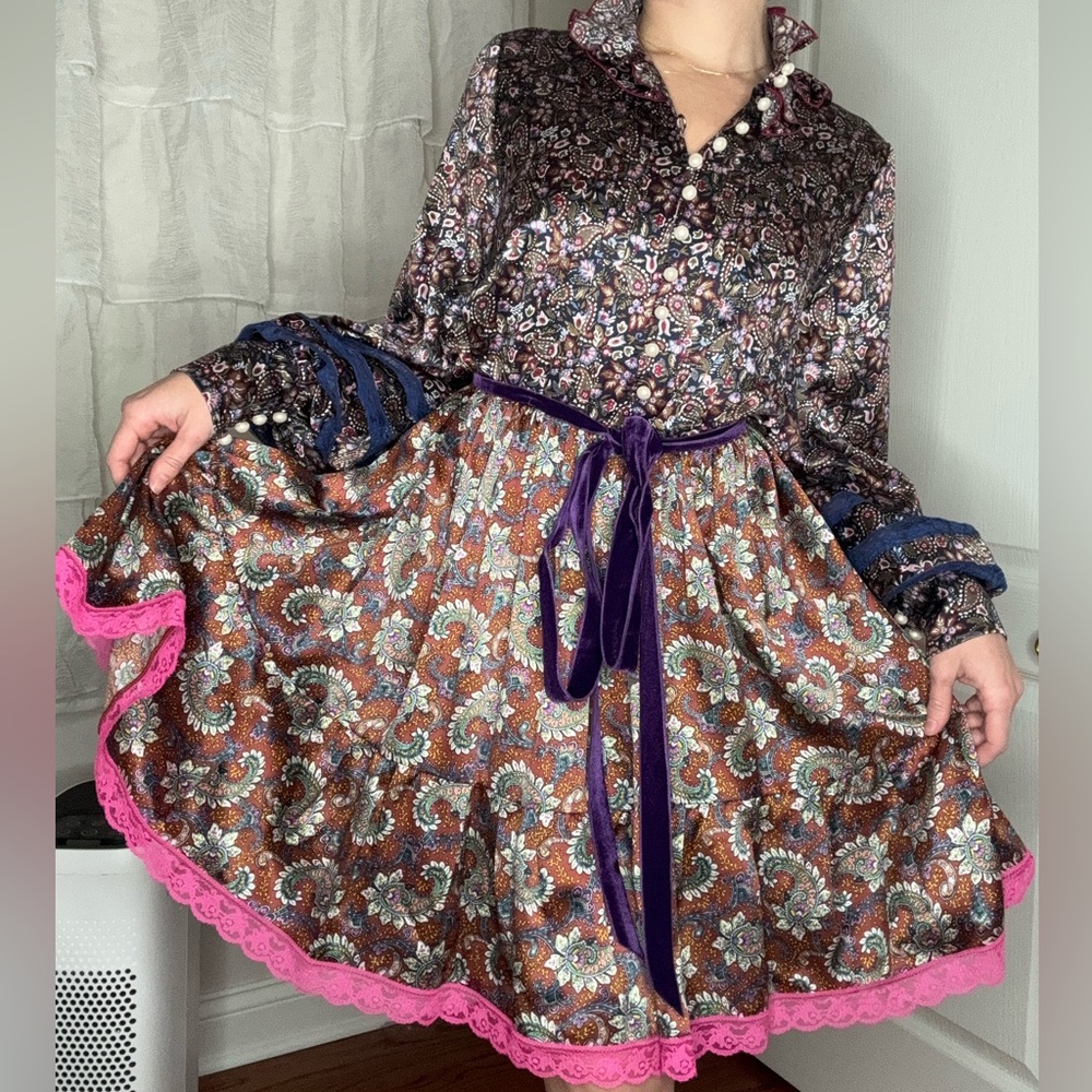 Marc Jacobs Mixed Patterned Dress